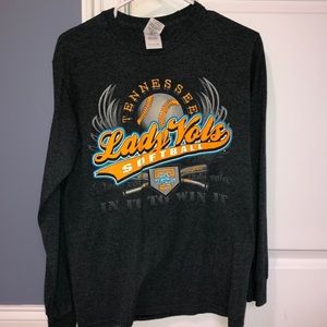 Tennessee Lady Vol softball long sleeve t-shirt